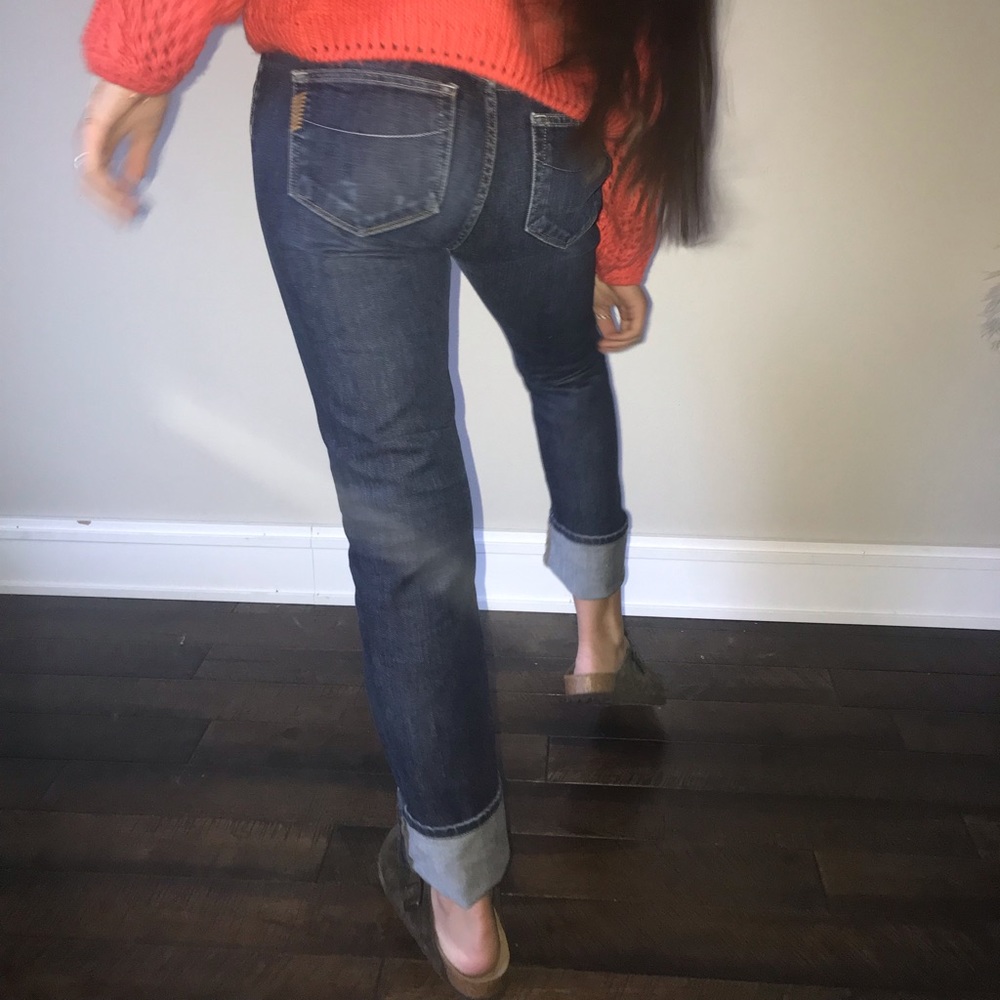 PAIGE dark wash jeans